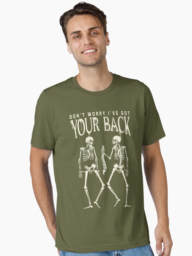 I've Got Your Back Halloween Skeleton Skull Funny Halloween