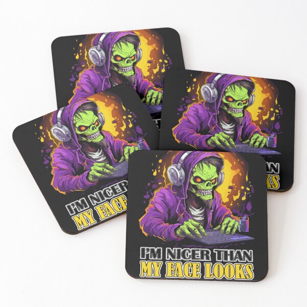 Item preview, I'm Nicer Geek Halloween Costume: Tech & Spook! designed and sold by Cedinho.