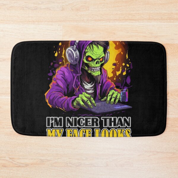 Item preview, I'm Nicer Geek Halloween Costume: Tech & Spook! designed and sold by Cedinho.