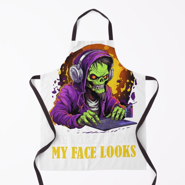 Item preview, I'm Nicer Geek Halloween Costume: Tech & Spook! designed and sold by Cedinho.