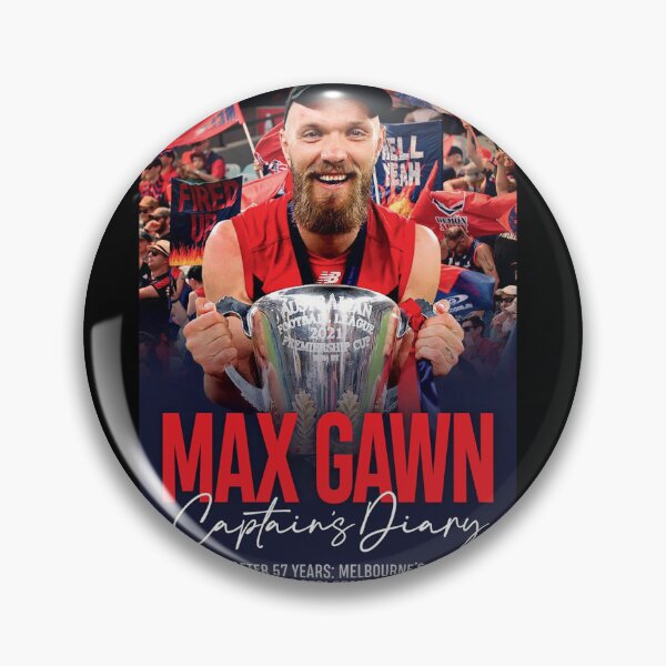 Item preview, the mind of Max Gawn's Captains Diary designed and sold by GregoryMendoza.