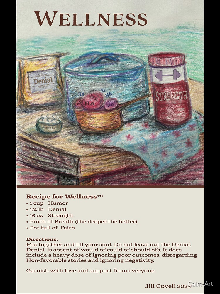 Thumbnail 7 of 7, Oversized T-Shirt, Wellness Recipe designed and sold by Calm-Art.
