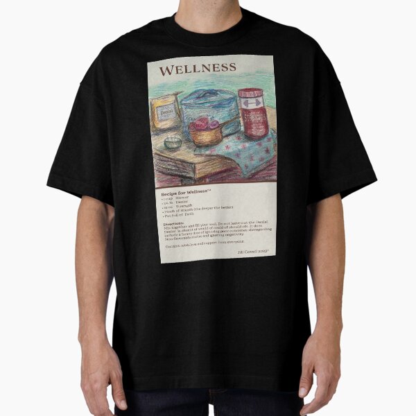 Wellness Recipe Oversized T-Shirt