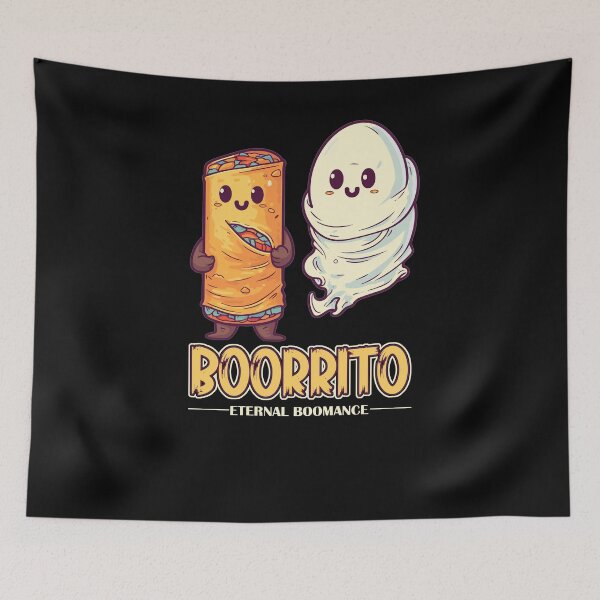 Item preview, Boorrito - Burrito Ghost Halloween: Eternal Boomance Fun designed and sold by Cedinho.