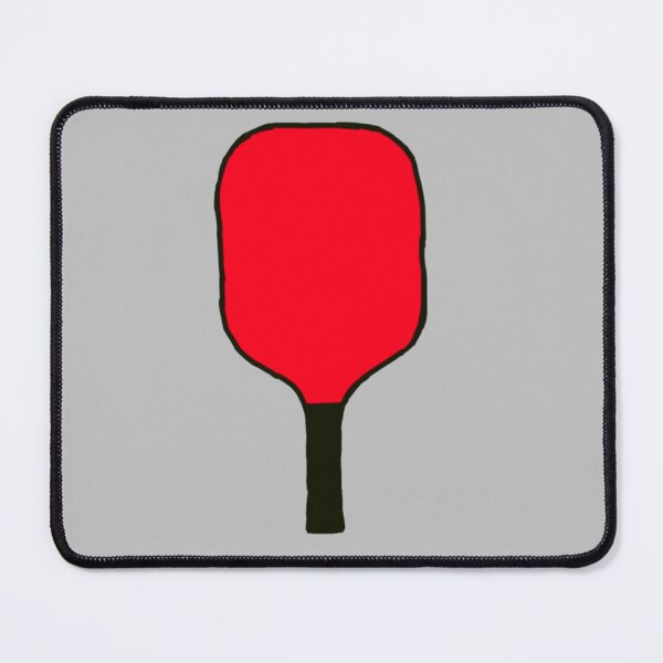 Item preview, red Pickle ball paddle designed and sold by bluemirrorball.