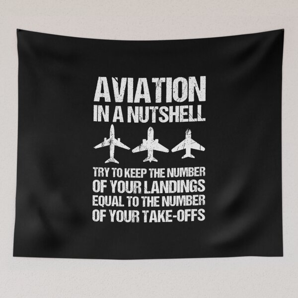 Item preview, Aviation In A Nutshell designed and sold by TashaVector.