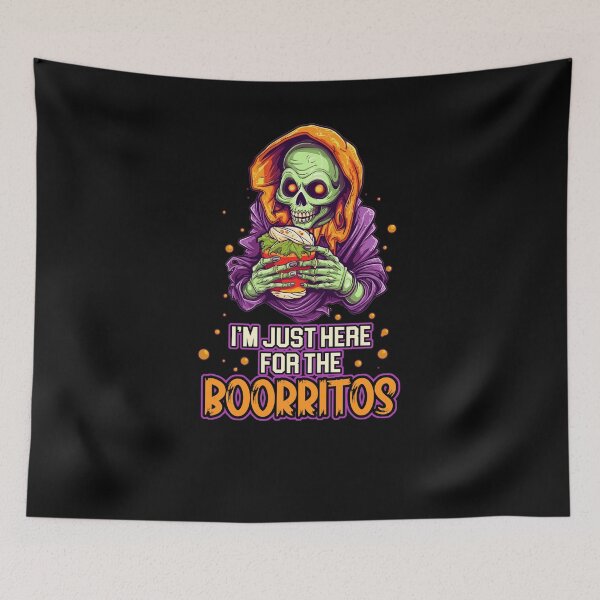 Item preview, I'm Just Here for the Boorritos Costume for Burrito Lovers designed and sold by Cedinho.