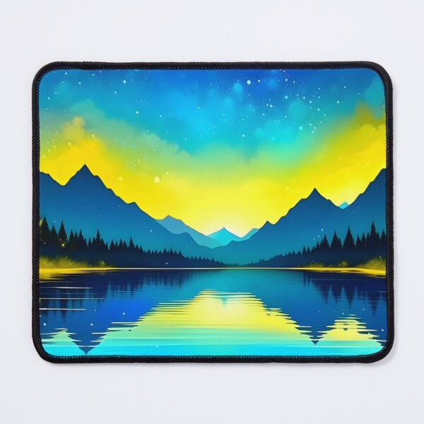 Item preview, Star Lake Reflection Landscape  designed and sold by celartinspire.