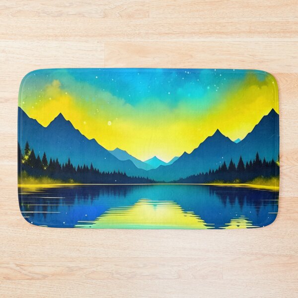 Item preview, Star Lake Reflection Landscape  designed and sold by celartinspire.