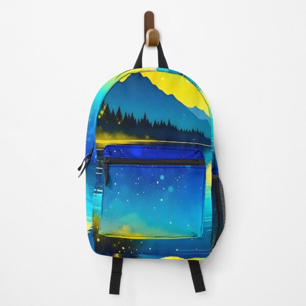 Item preview, Star Lake Reflection Landscape designed and sold by celartinspire.