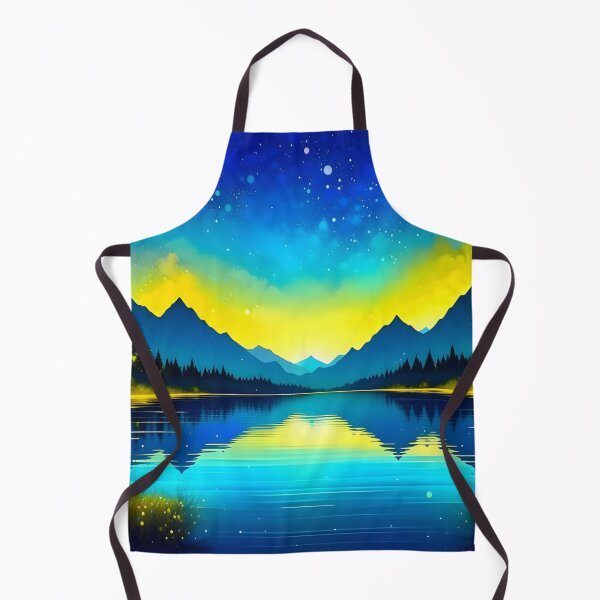 Item preview, Star Lake Reflection Landscape designed and sold by celartinspire.