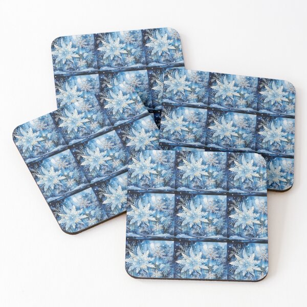 Item preview, Glistening snowflakes and icicles  designed and sold by KornUHD.