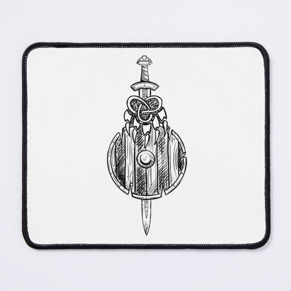 Item preview, viking sword and shield designed and sold by BlackForge.