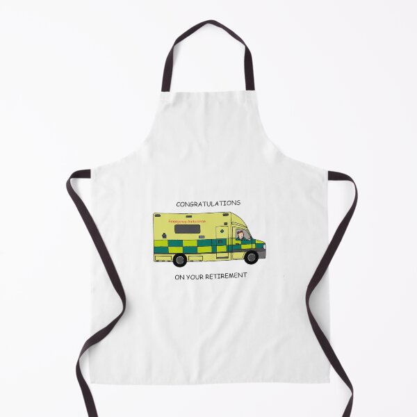 Item preview, Congratulations on Retirement of Paramedic Ambulance Driver designed and sold by KateTaylor.