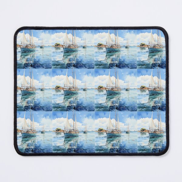 Item preview, Sailboats on calm waters  designed and sold by KornUHD.