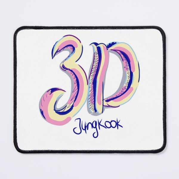 Item preview, 3D JUNGKOOK ( FEAT.JACK HARLOW ) designed and sold by Hana-emad.