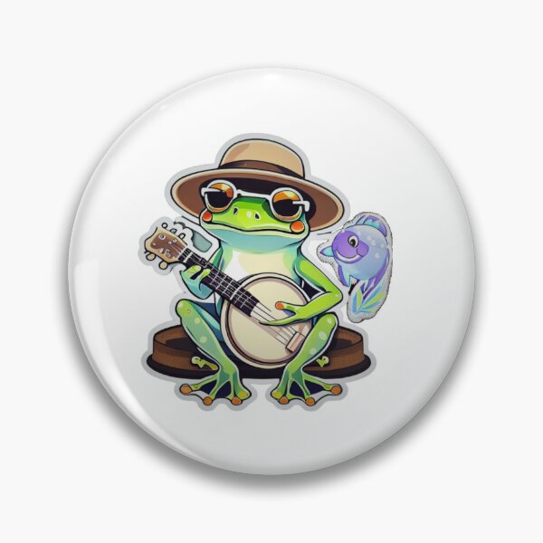 Item preview, Banjo frog  designed and sold by JAWPoD.