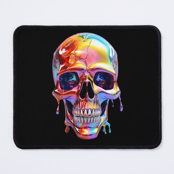 Item preview, Radiant Grin: Rainbow Skull Revelry designed and sold by Pennapadigi.