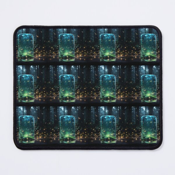 Item preview, Glowing fireflies in a forest designed and sold by KornUHD.