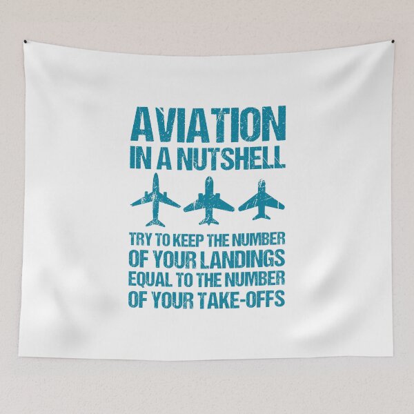 Item preview, Aviation In A Nutshell designed and sold by TashaVector.