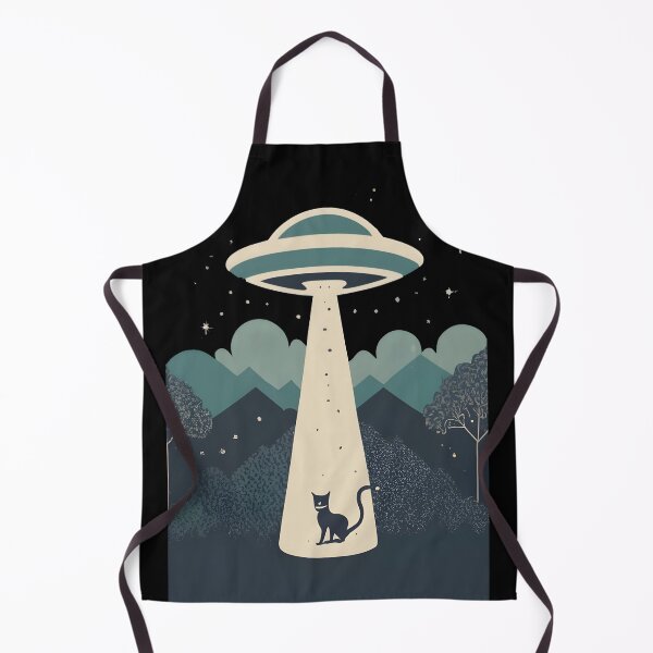 Item preview, UFO steals a black cat designed and sold by ratchawoot.
