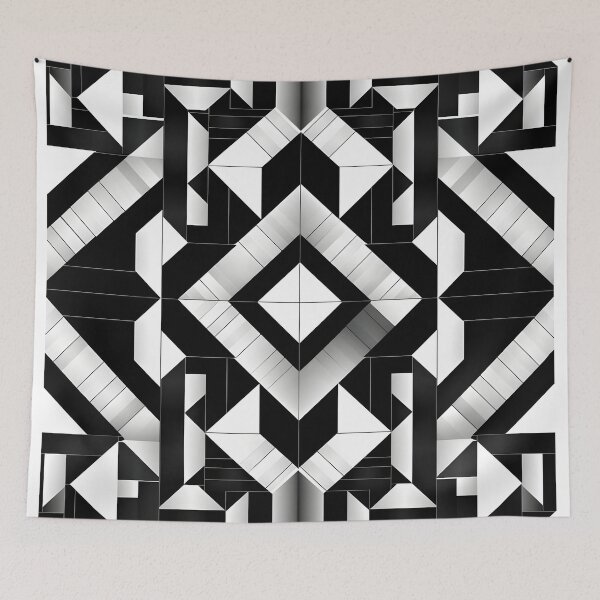 Item preview, A vintage geometric pattern complex. designed and sold by maii7879.