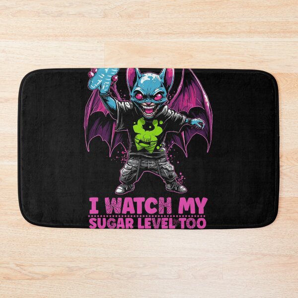 Item preview, Diabetic Halloween Bat Celebrate I Watch My Sugar Level Too designed and sold by Cedinho.