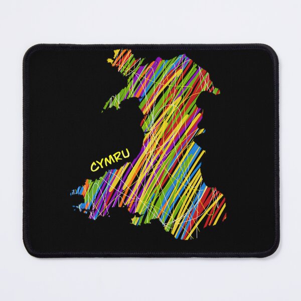 Item preview, Wales Cymru colour full map of the country  designed and sold by SoulTrekking.