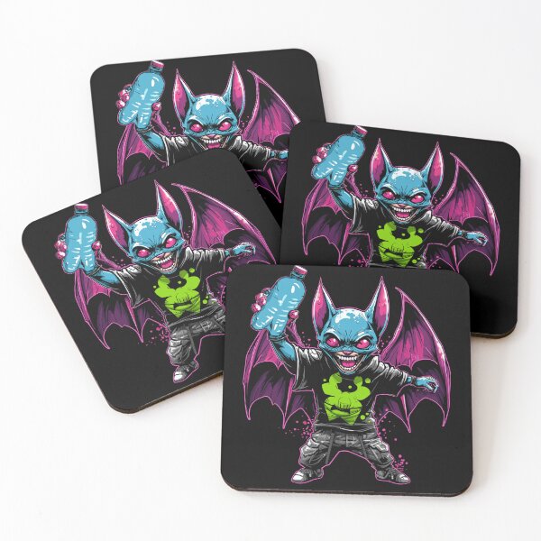 Item preview, Diabetic Halloween Bat Rock the Wear Blue Halloween Diabetes designed and sold by Cedinho.