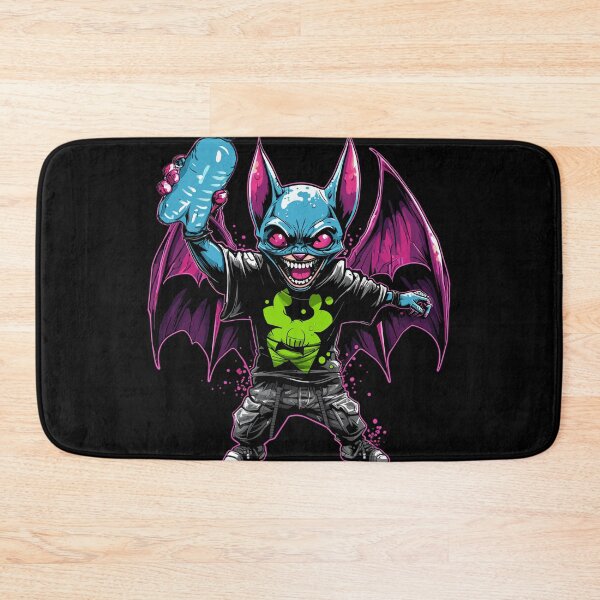 Item preview, Diabetic Halloween Bat Rock the Wear Blue Halloween Diabetes designed and sold by Cedinho.