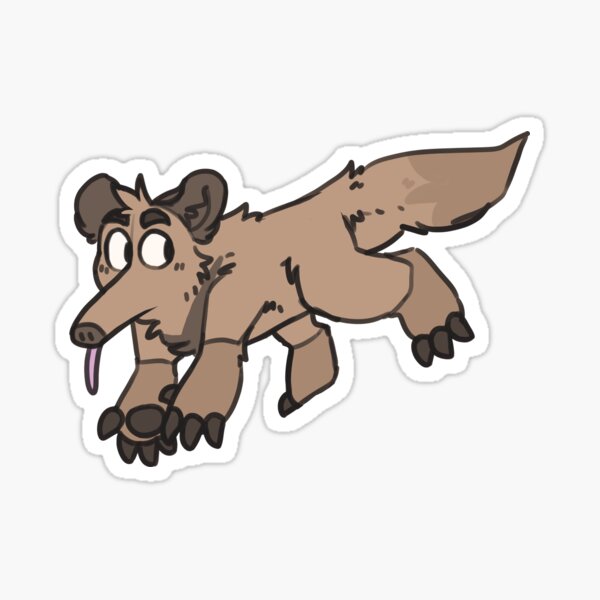 Flavvore Tamandua Pose | Sticker