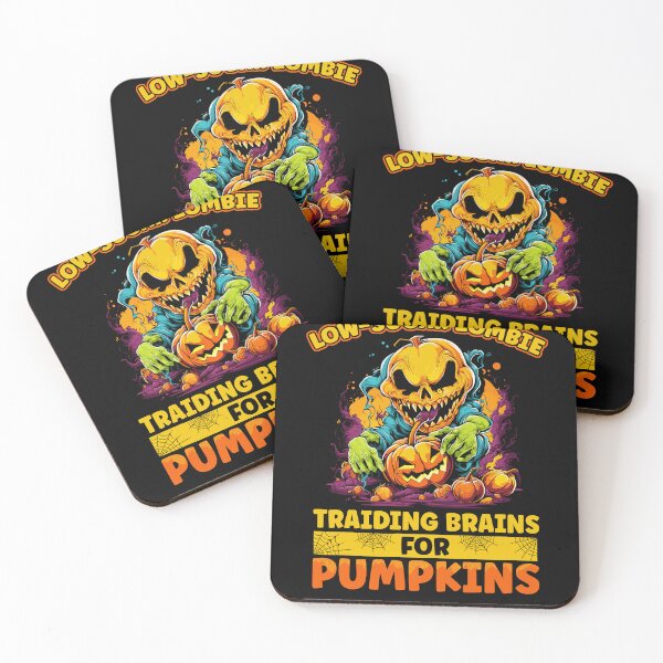 Item preview, Trading Brains for Pumpkins for Diabetes Awareness Halloween designed and sold by Cedinho.