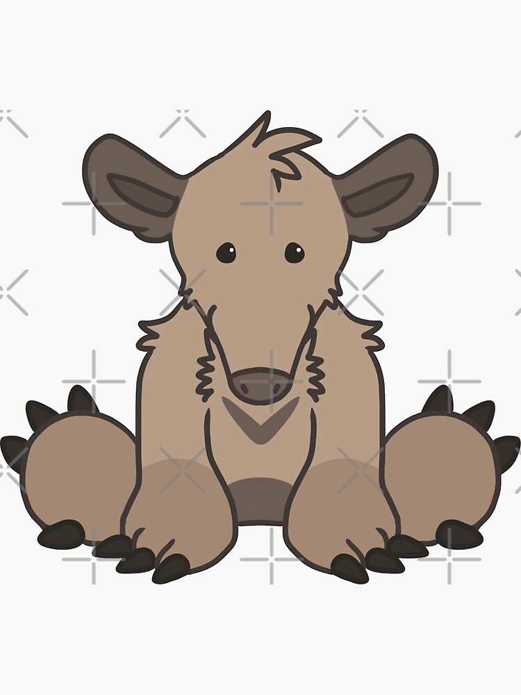 Flavvore Tamandua Pose | Sticker