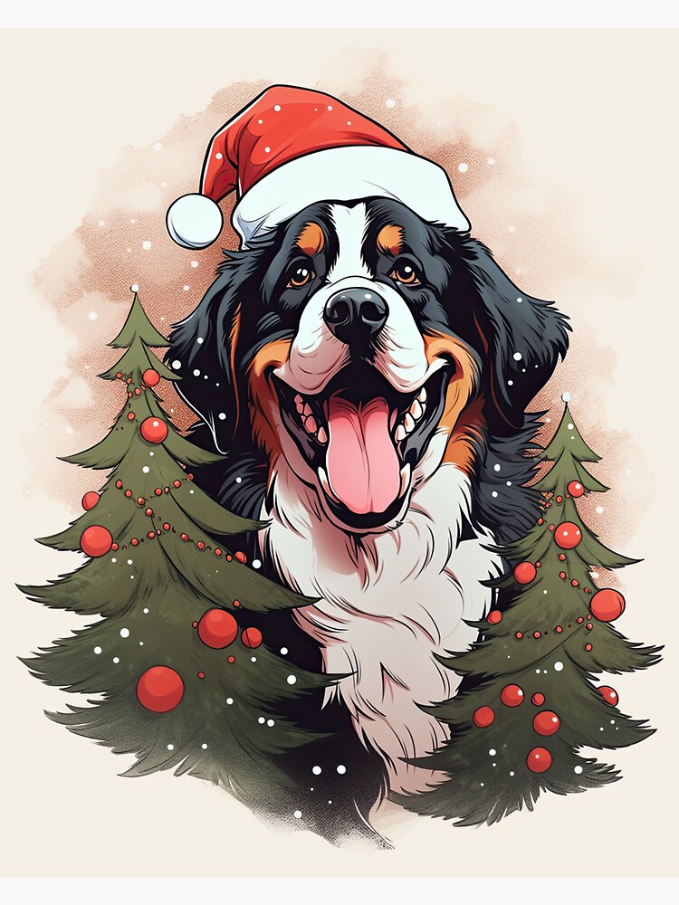 Bernese mountain hot sale dog christmas