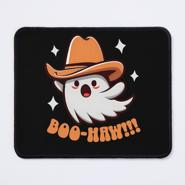 Item preview, Boo-Haw Cute Ghost Cowboy designed and sold by ElCrocodel.