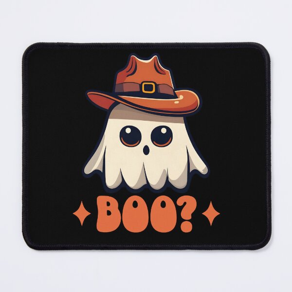 Item preview, Boo-Haw Cute Ghost Cowboy designed and sold by ElCrocodel.