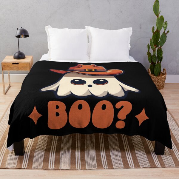 Item preview, Boo-Haw Cute Ghost Cowboy designed and sold by ElCrocodel.