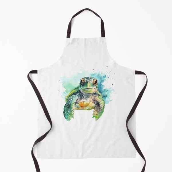 Item preview, colorful baby turtle, watercolor baby turtle, baby turtle designed and sold by GreyStanzione1.