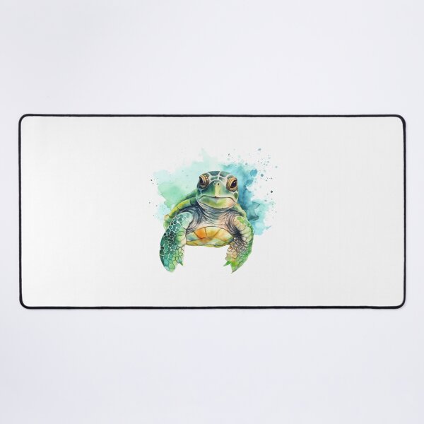 Item preview, colorful baby turtle, watercolor baby turtle, baby turtle designed and sold by GreyStanzione1.