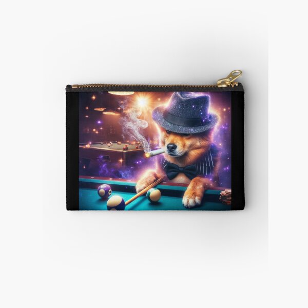 Item preview, Dog Playing Pool Magical Mythical Mystical Pool Shark designed and sold by WooshiArt.