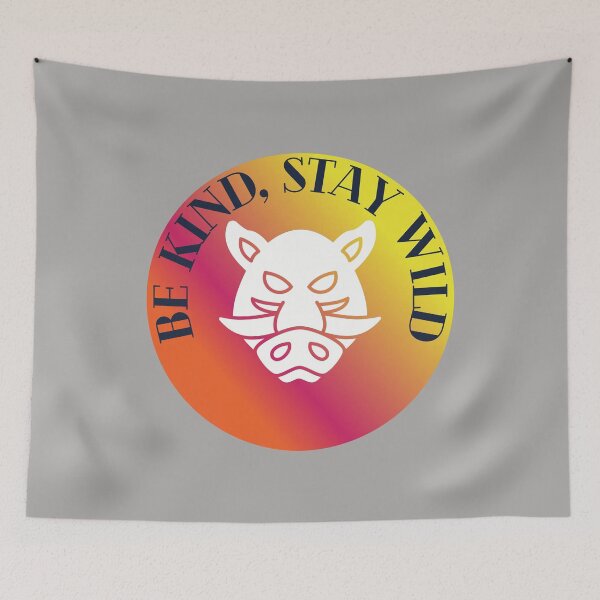 Item preview, Be Kind Stay Wild Motivation T-shirt designed and sold by Quarkari.