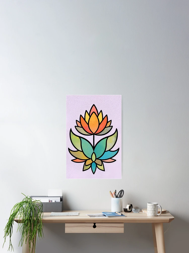Thumbnail 2 of 3, Poster, Find Inner Peace designed and sold by RB Graphics.