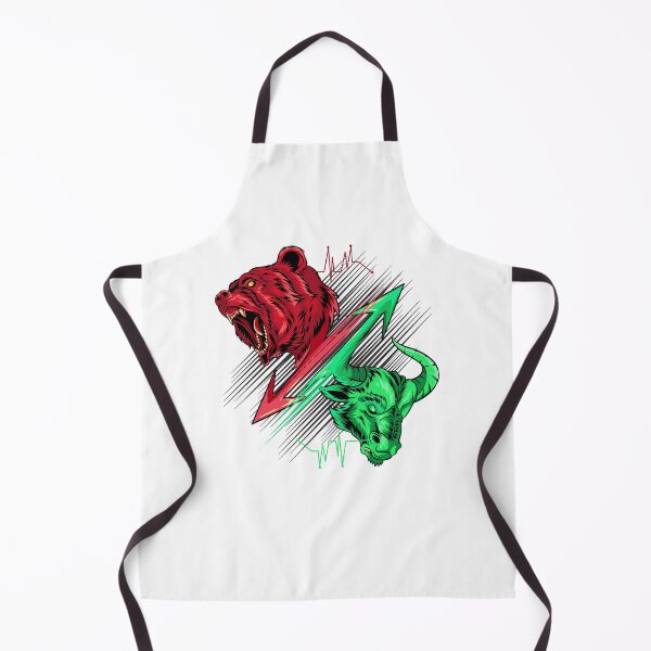 Item preview, bearish and bullish, red bearish green bullish, bear and bull designed and sold by GreyStanzione1.