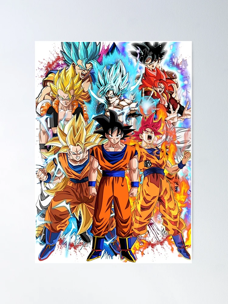 Super Saiyan Broly (Dragon Ball Z) Legacy Portrait Art Print