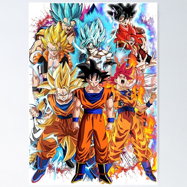 Item preview, The great Legacy Of Son Goku  Forms designed and sold by Geralthewhite.