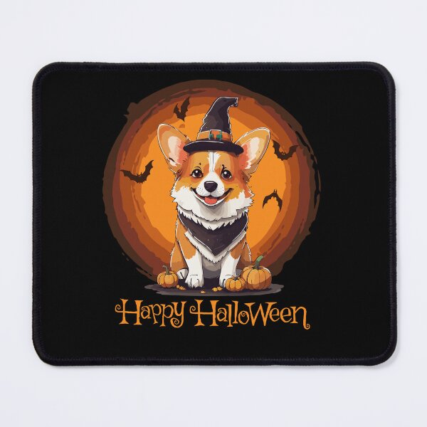 Item preview, Cute Corgi in Witch Hat designed and sold by ElCrocodel.