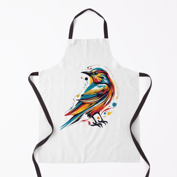 Item preview, colorful bird, little beautiful bird, watercolor bird designed and sold by GreyStanzione1.