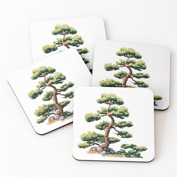 Item preview, Japanese pine tree brushing art  designed and sold by Rinohana.