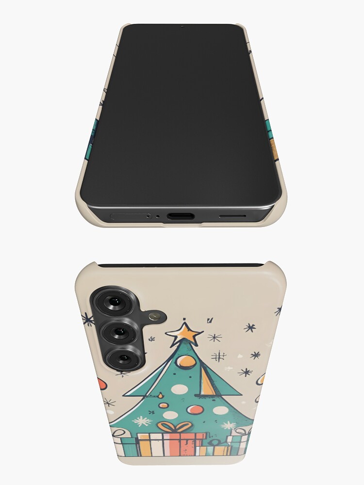 Thumbnail 3 of 4, Samsung Galaxy Phone Case, Christmas Tree with Presents Drawing designed and sold by Patricks-Art.