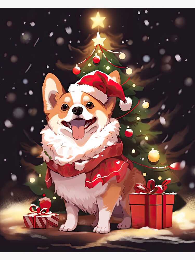 Christmas corgi leggings sale